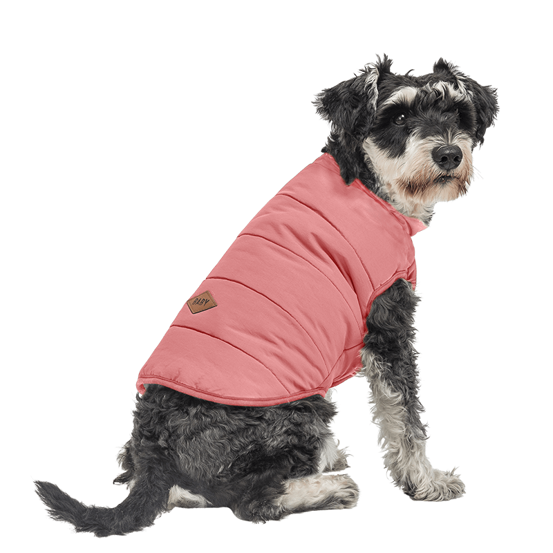Winddichte Hundewinterweste Rosa winddichte Hundewinterweste, bequeme Passform, entwickelt für Wärme und Schutz bei kaltem Wetter.