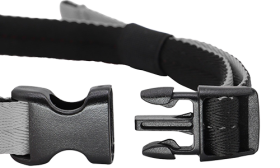 Weich Gepolsterter Verstellbarer Maulkorb für Hunde Weiches gepolstertes verstellbares Hund Maulkorb in Grau, leichtes Nylonmaterial, stabiler Verschluss für Komfort.