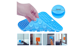 Ungiftige Hundeleckmatte mit Spatel