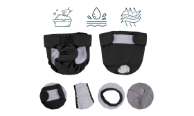 Premium waschbare Hundewindel für Hündinnen Premium waschbare Hundewindel für Hündinnen