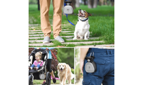 Leicht zu Reinigender, tragbarer Hundekloschöpfer mit Clip-On-System - inklusive umweltfreundlicher Tüten