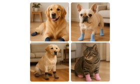 Rutschfeste Hundesocken – Weiche Antirutsch-Socken für Hunde mit sicherem Halt