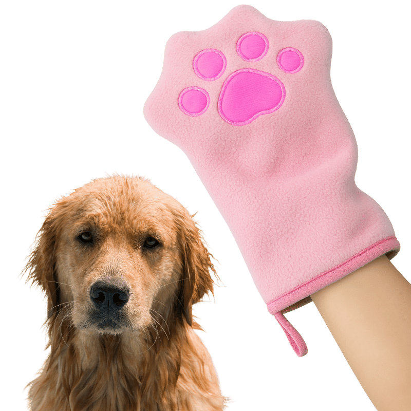 Saugfähiges Mikrofaser-Hundehandtuch – Weiches Dry-Handtuch für Hunde & Katzen zur schnellen Trocknung
