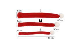 Warmer gestrickter Weihnachtsschal für Hunde – Festliches Halstuch für Haustiere