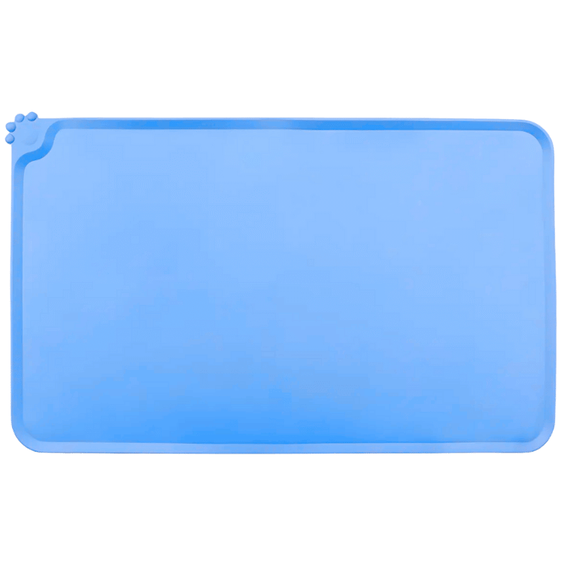 Wasserdichte Napfunterlage aus Silikon für Hunde mit Erhöhten Rändern – Perfekte Napfunterlage Silikon